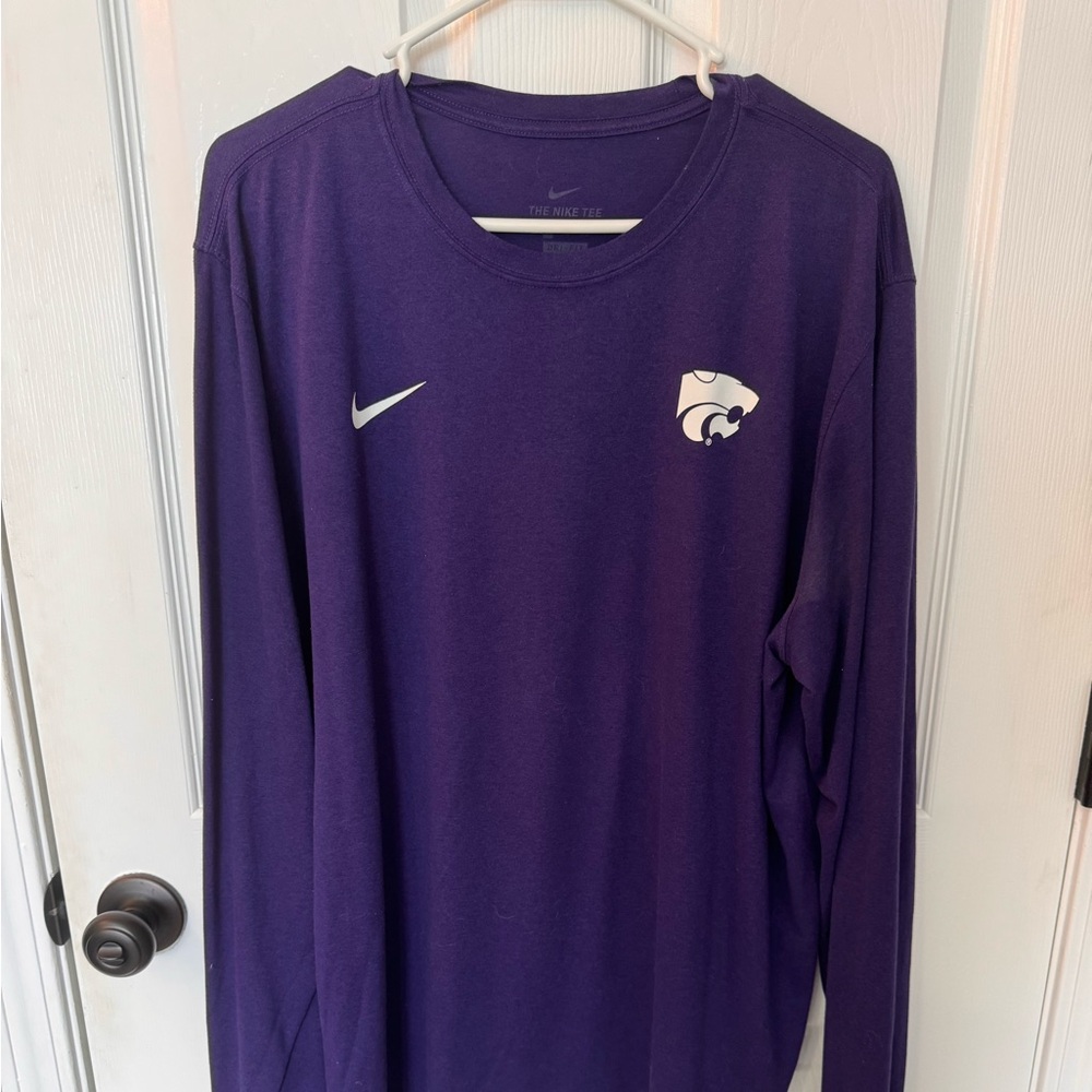 Nike long sleeve Kansas state shirt